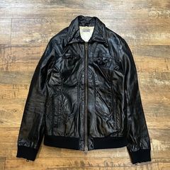 y2k お兄系 BUFFALO BOBS GOAT LEATHER JACKET - メルカリ