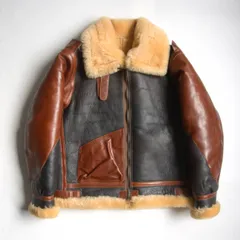 【美品/大戦モデル】VELUOKLDLY【B-3 フライト ボンバージャケット】3XL レザージャケット 26020312