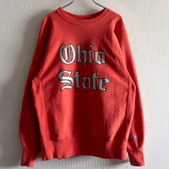 【90s/USA製】CHAMPION【OHIO STATE REVERSE WEAVE リバースウィーブ スウェット】L チャンピオン オハイオ 26020358