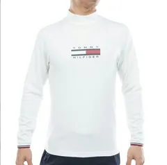 トミーヒルフィガー] メンズ トミーフラッグ 長袖ハイネックシャツ/ゴルフ/THMA579