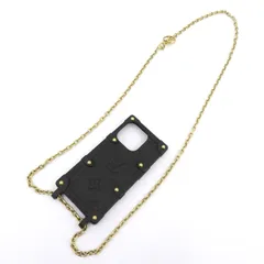 【瀬戸大橋店】 中古 LOUIS VUITTON | ルイ・ヴィトン  モノグラム リ･トランク IPHONE 14 PRO スマホ・携帯ケース M81997 ブラック 【135】