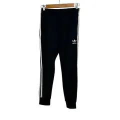 C455 adidas Originals SST CUFFED TRACK PANTS ブラック J Sサイズ
