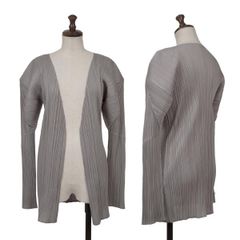 新品】PLEATS PLEASE PP15JA108ライトグレーカーディガン3 - メルカリ