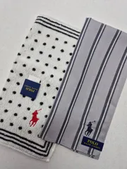 【新品】POLO RALPH LAUREN メンズハンカチ & タオルハンカチ セット