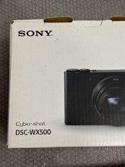 SONY Cyber-shot DSC-WX500 黒 デジカメ コンデジ美品 - メルカリ