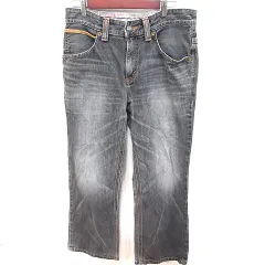 エドウィン EDWIN パンツ デニム ジーンズ ストレート ロング 32 グレー /RT