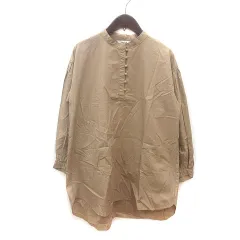 スタディオクリップ Studio Clip チュニック 長袖 F ベージュ /MS