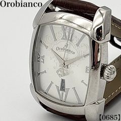Orobiancoレッタンゴラ 腕時計 クォーツ式 スクエアケース - メルカリ