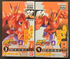 バンダイナムコ 装動 仮面ライダーガヴ GV4 仮面ライダーガヴ 仮面ライダーガヴ オーバーモード 3+4セット
