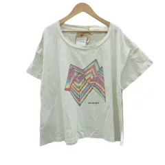 レミレリーフ REMI RELIEF Tシャツ カットソー F オフホワイト 半袖 ラウンドネックプリント /HO50 ■GY58