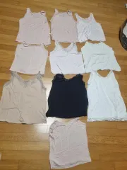 内着レースキャミソールコレクション 10枚