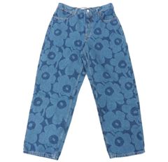 ノベルティ付】marimekko Unikko 総柄デニム サイズ28 - メルカリ
