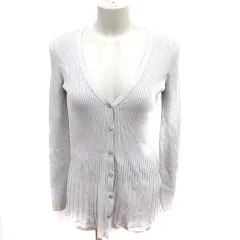 ナラカミーチェ NARA CAMICIE カーディガン ニット 長袖 2 グレー /RT