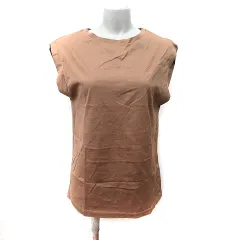 アーバンリサーチ URBAN RESEARCH Tシャツ カットソー フレンチスリーブ F 茶 ブラウン /YI