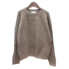 チャオパニック ティピー CIAOPANIC TYPY ニット セーター 長袖 ウール M 茶 ブラウン /MN