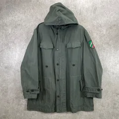 74年納品 ドイツ軍実品 フィールドパーカー モッズコート メンズXL相当 古着 70s 70年代 VINTAGE ヴィンテージ ユーロミリタリー オリーブグリーン
