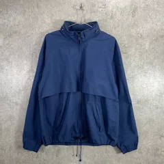 80年代 Eddie Bauer エディーバウアー GORE-TEX マウンテンパーカー メンズL 古着 80s VINTAGE ヴィンテージ 黒タグ ゴアテックス フード収納型 裾ドローコード付き メッシュライナー 紺色