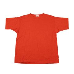 美品 45rpm メンズ インディゴ 長袖 Tシャツ 長T ロンTハート刺繍