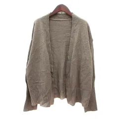 フィフス fifth カーディガン ニット 茶 ブラウン /MN