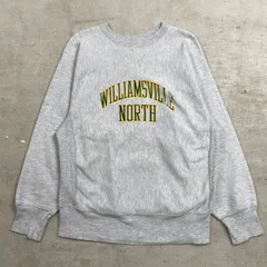 80年代 USA製 トリコタグ Champion チャンピオン REVERSE WEAVE リバースウィーブ カレッジプリント スウェットシャツ メンズL相当 古着 80s VINTAGE 