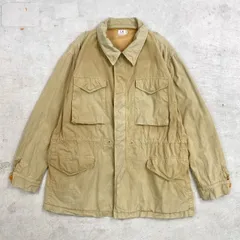 90年代 イタリア製 C.P.COMPANY MASSIMO OSTI期 M-47タイプ フィールドジャケット メンズXL相当 古着 90s VINTAGE ヴィンテージ フランス軍 ミリタリー マッシモ オスティ期 カーキベージュ