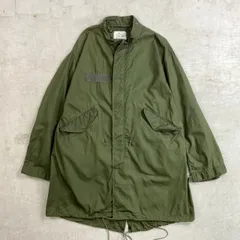 83年納品 U.S.ARMY 米軍実品 M-65 フィールドパーカー フィッシュテール モッズコート メンズXL相当 古着 80s ヴィンテージ VINTAGE SCOVILLジッパー ドローコード付き オリーブグリーン