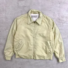 70年代 USA製 McGREGOR Anti-Freeze マクレガー ドリズラージャケット メンズM~L相当 古着 70s VINTAGE ヴィンテージ アメカジ TALONジッパー スポーツジャケット クリームベージュ