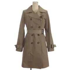 ミッシェルクラン MICHEL KLEIN トレンチコート ライナー付き ベージュ 38 ■ECD001