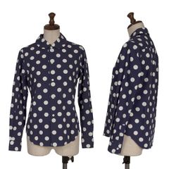 A57 COMME des GARCONS 長袖シャツ 花柄ドット総柄 - メルカリ