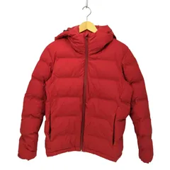 ユニクロ UNIQLO シームレスダウンパーカ レッド Mサイズ メンズ JPN：M 