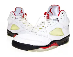 ナイキ NIKE AIR JORDAN 5 RETRO FIRE RED 26.5cm DA1911-102 エア ジョーダン レトロ ファイアー レッド 赤【ブランド古着ベクトル】【中古】▲■260208