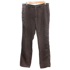 アダムエロペ Adam et Rope' パンツ スラックス ウール M 茶 ブラウン /AU