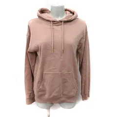 ジーユー GU パーカー プルオーバー 長袖 ピンクベージュ /YI ●RY