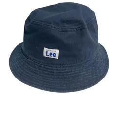 Lee リー バケットハット ネイビー KANSAS U.S.A. ロゴ
