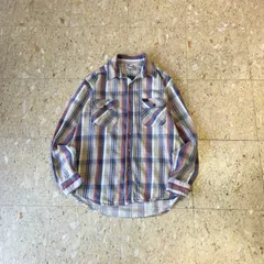 80s USA製 【Prentiss】 プレンティス ヘビーフランネル ヘビネル シャツ チェック size.L相当