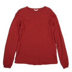 COMME des GARCONS 麻100% ニット レッド archive - メルカリ