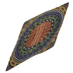 プリーツプリーズPLEATS PLEASE ニット柄プリントひし形スカーフ マルチ