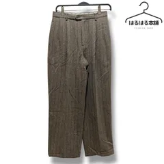 UNIQLO ユニクロ　スラックス パンツ ブラウン　ines de la fressange パンツ　コラボ　茶色　ブラウン