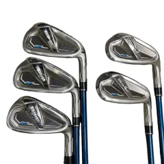 【中古】 テーラーメイド SIM2 MAX・OS  5S アイアンセット IR TENSEI BLUE TM60(SIM2 IR) (フレックスR) メンズ 男性用 右利き 右用 Cランク ゴルフクラブ