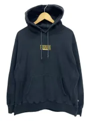 Champion (チャンピオン) REVERSE WEAVE リバースウィーブ パーカー フーディー 裏起毛 刺繡 GOOGAN SQUAD L ブラック メンズ/065