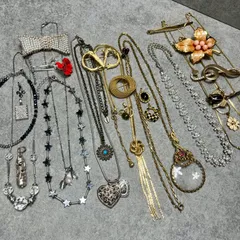 ネックレス ブローチ アクセサリー まとめ ペンダントトップ ヴィンテージ