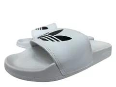 adidas (アディダス) ADILETTE LITE SLIDES シャワーサンダル アディレッタ FU8297 25.5cm US7 ホワイト メンズ/065