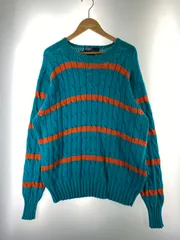 【現状渡し品】RALPH LAUREN ラルフローレン 90's BORDER KNIT 90年代 ボーダー ニット トップス 【146-260215-SH-10-min】