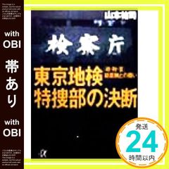 【帯あり】東京地検特捜部の決断: 政・財・官総腐蝕との戦い (講談社+アルファ文庫 G 22-3) 山本 祐司_07