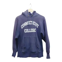 Champion チャンピオン リバースウィーブ 90s サイズM ネイビー コットン  USA製 アメカジ 古着