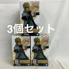 未開封 ナルト疾風伝 忍界造形列伝 波風ミナト フィギュア 3個セット SF2517 c101