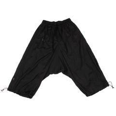 Yohji Yamamoto ナイロン　サルエルパンツ　変形 Yohji Yamamoto ナイロン サルエルパンツ 変形 - メルカリ