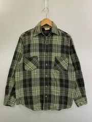 【中古品】 BIG MAC ビッグマック 70S HEAVY FLANNEL SHIRT BOX SILHOUETTE 70年代 ヘヴィー フランネル チェック シャツ メンズ トップス 長袖   【146-250616-em-36-min】
