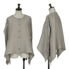 meI SSEY MIYAKE イッセイミヤケ クレーププリーツ グレー 長袖 - メルカリ