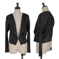 pleats please】カーディガン黒 size4 - メルカリ